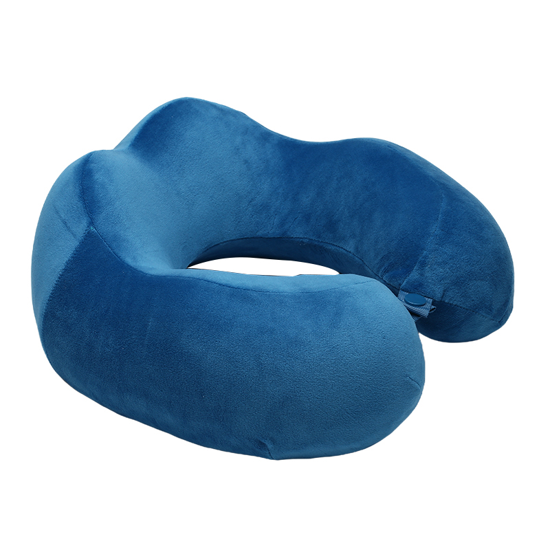 Is the height and curvature of the comfortable sleep neck pillow adjustable to suit users of different heights and sleeping positions?