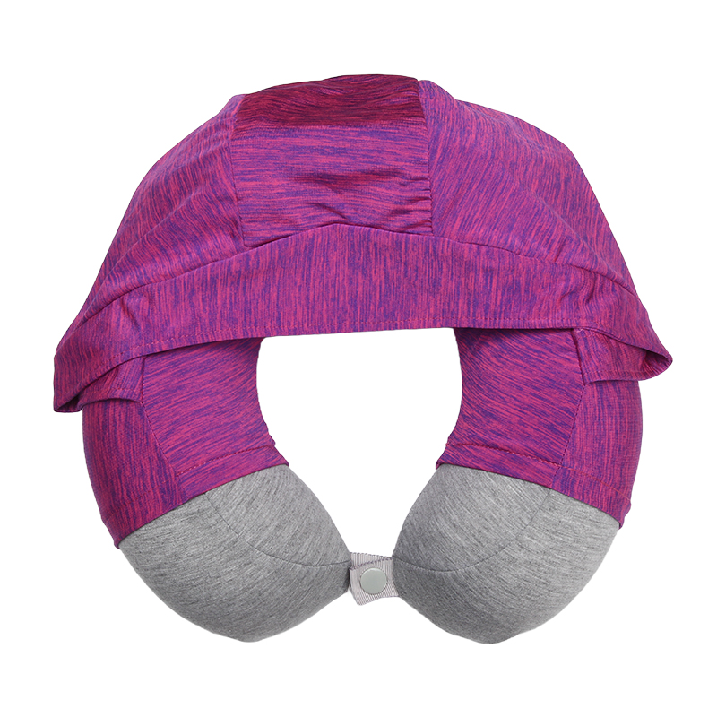 How does the Hermit Neck Pillow balance portability with premium neck support?
