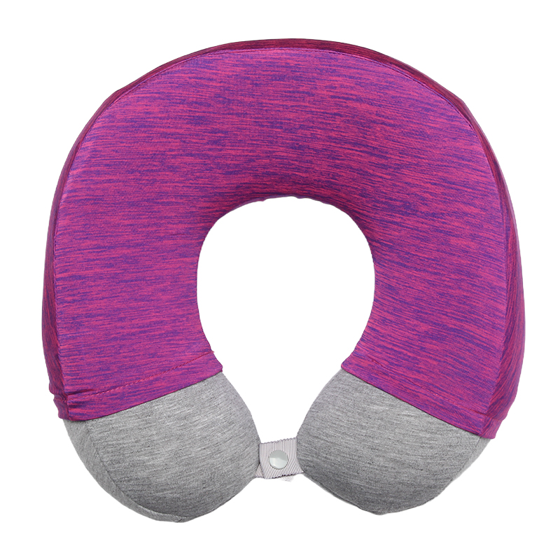 How can a Hermit neck pillow enhance edge coverage to prevent the neck from slipping out during sleep?